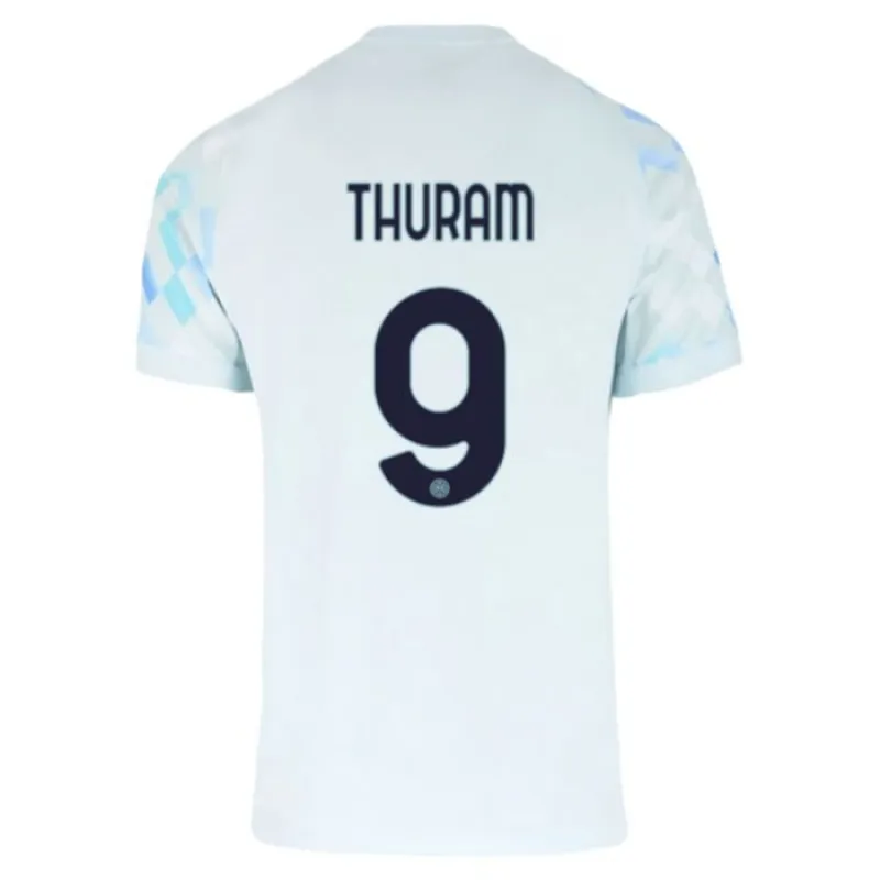 Set de camiseta infantil de THURAM del Inter Milan 2025/26 fuera de casa - Blanco