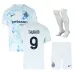 Set de camiseta infantil de THURAM del Inter Milan 2025/26 fuera de casa - Blanco