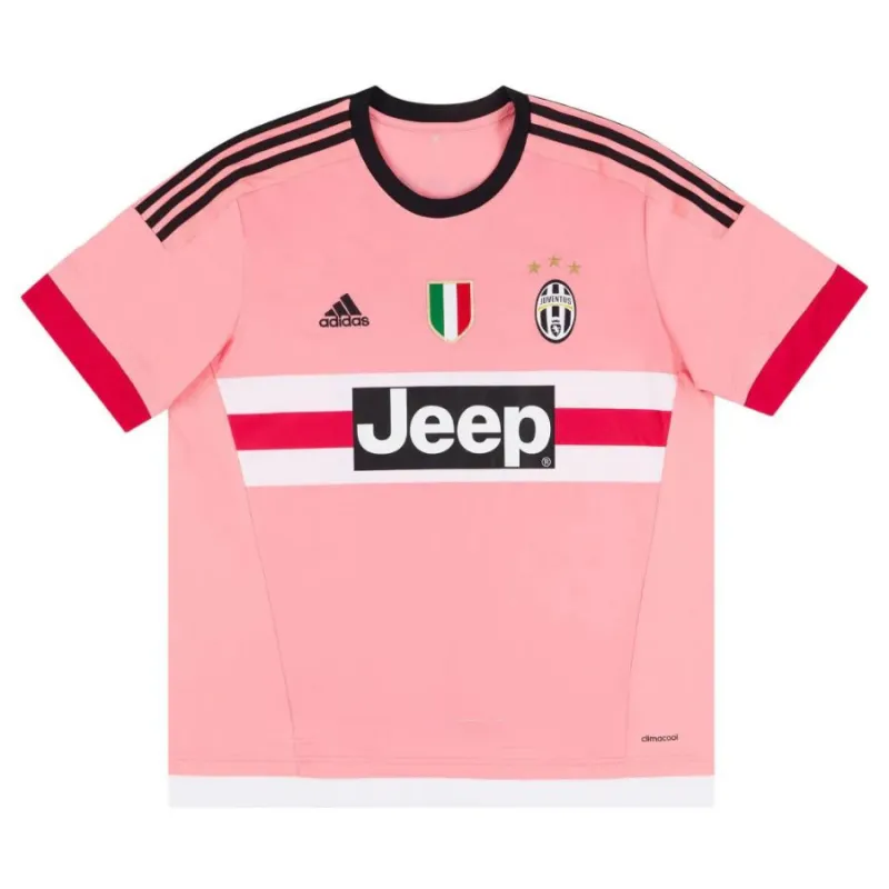Juventus 2015/16 Retro Away Jersey - Pink