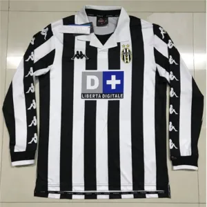 Juventus 1999/00 Home Retro Long - sleeve Jersey - White