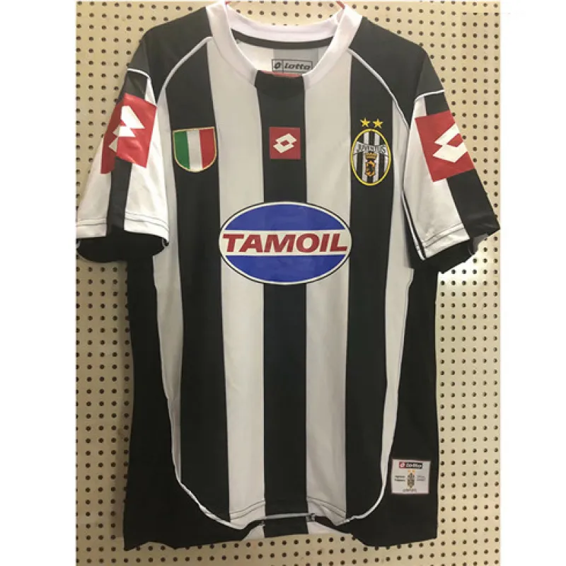 Juventus 2002/03 Heimretro - Trikot - Weiß