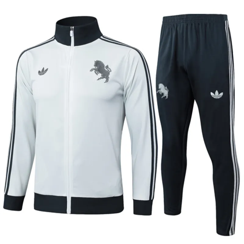 Juventus 2024/25 Trainingsjacke - Hellgrau