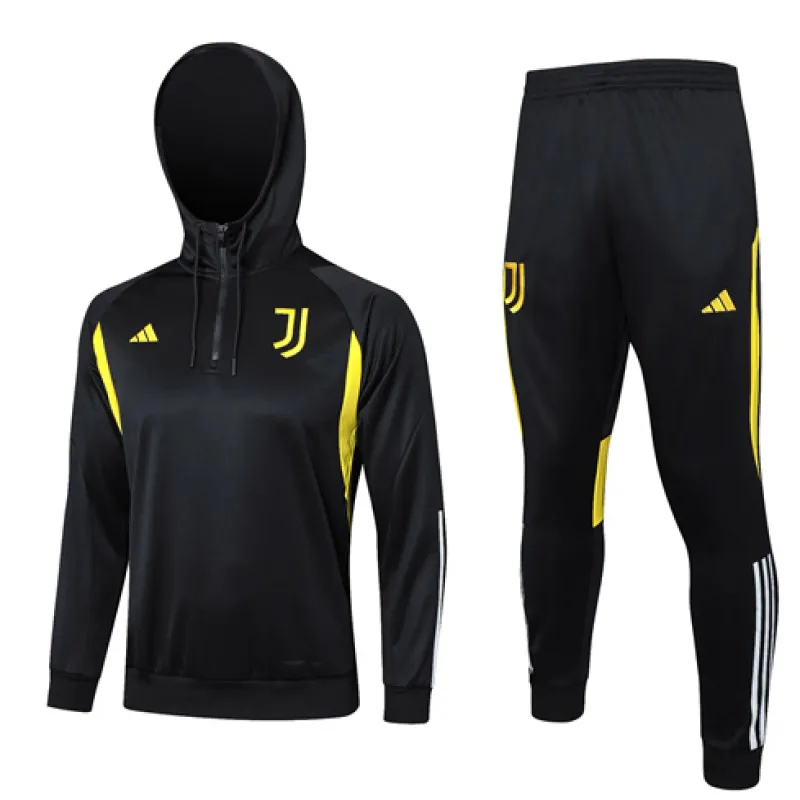 Juventus 2024/25 Hooded Sportswear - Black