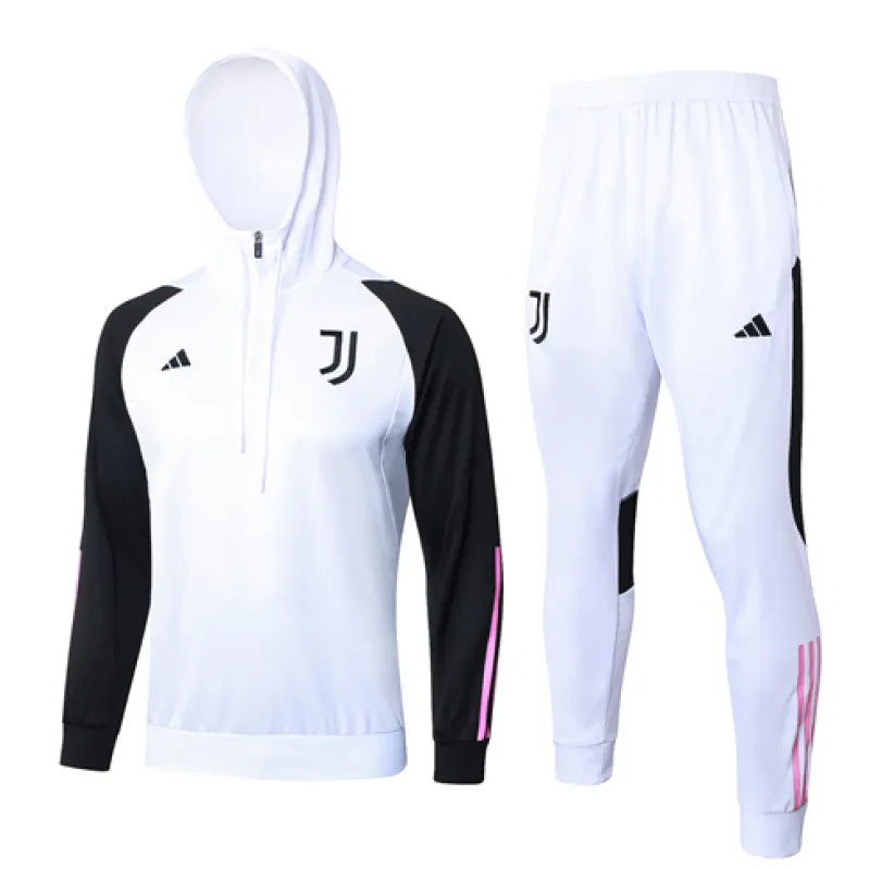 Juventus 2024/25 Kapuzen-Sportbekleidung - Weiß