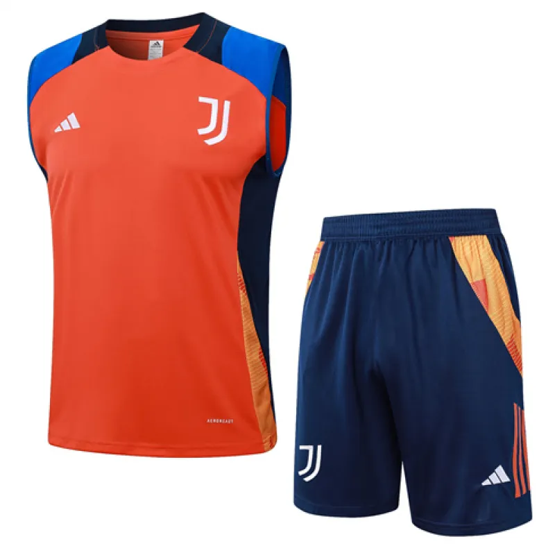 Chaleco + pantalones cortos de Juventus 2024/25 - anaranjado