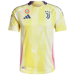Juventus 2024/25 Away Jersey - Player Edition - Yellow