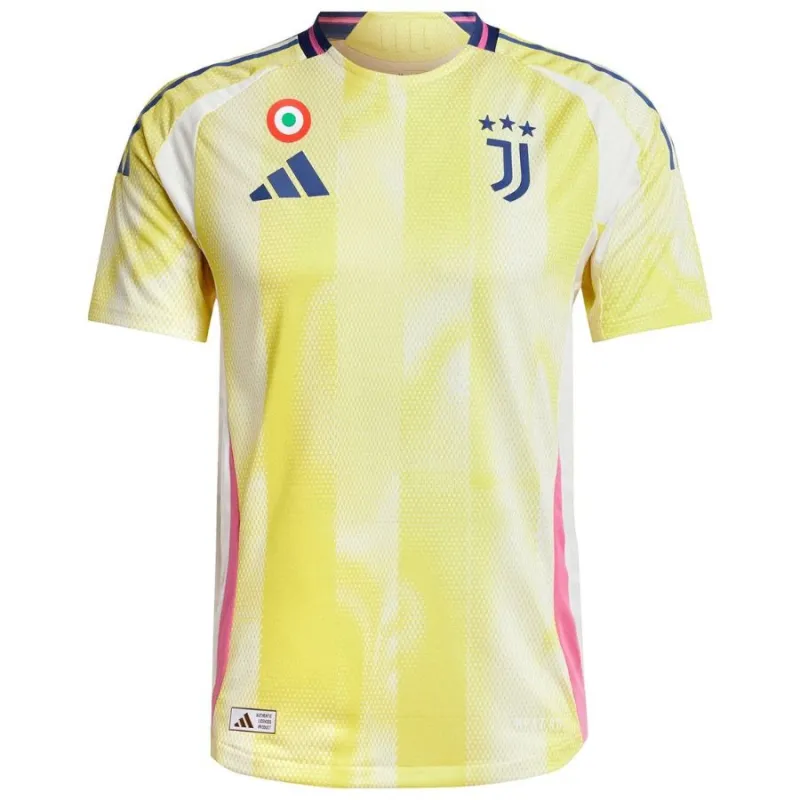 Maillot de l'extérieur 2024/25 de Juventus - Edition joueur - Jaune
