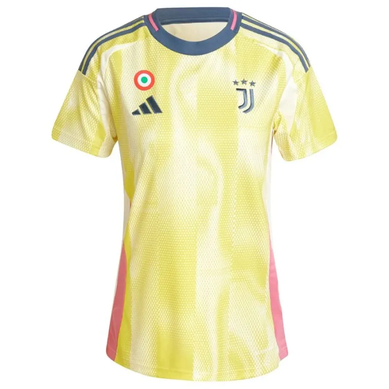 Juventus 2024/25 Auswärtspoloshirt für Frauen - Gelb