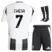 Ensemble maillot domicile Juventus 2024/25 enfant Chiesa
