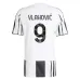 Juventus VLAHOVIC Kids' Kit 2025/26 Home - White