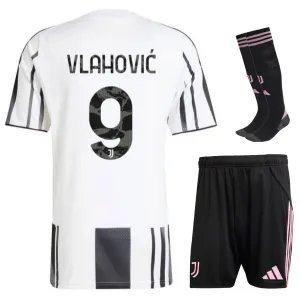 Kit per bambini VLAHOVIC Juventus 2025/26 casa - Bianca