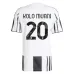 Juventus KOLO MUANI 2025/26 Kinder Heimtrikot Set weiß