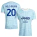 Juventus Kolo Muani 2025/26 Away Jersey - Blue