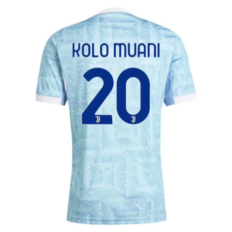 Juventus Randal Kolo Muani 2025/26 Kids Jersey Set