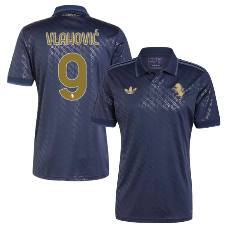 Le troisième maillot de Juventus 2024/25 de Vlahovic - Bleu marine