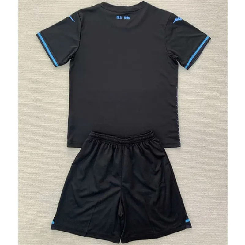 Lazio 2024/25 Third Kids' Jersey - Black