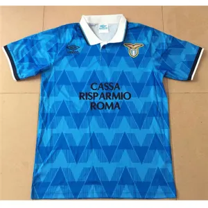 Maglia principale retro di Lazio 1989 - Blu