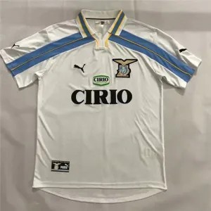 Maglia fuori sede retro di Lazio 2000/01 - Bianca