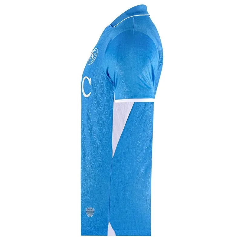 La maglia da campionato in casa 2024/25 del Napoli - blu
