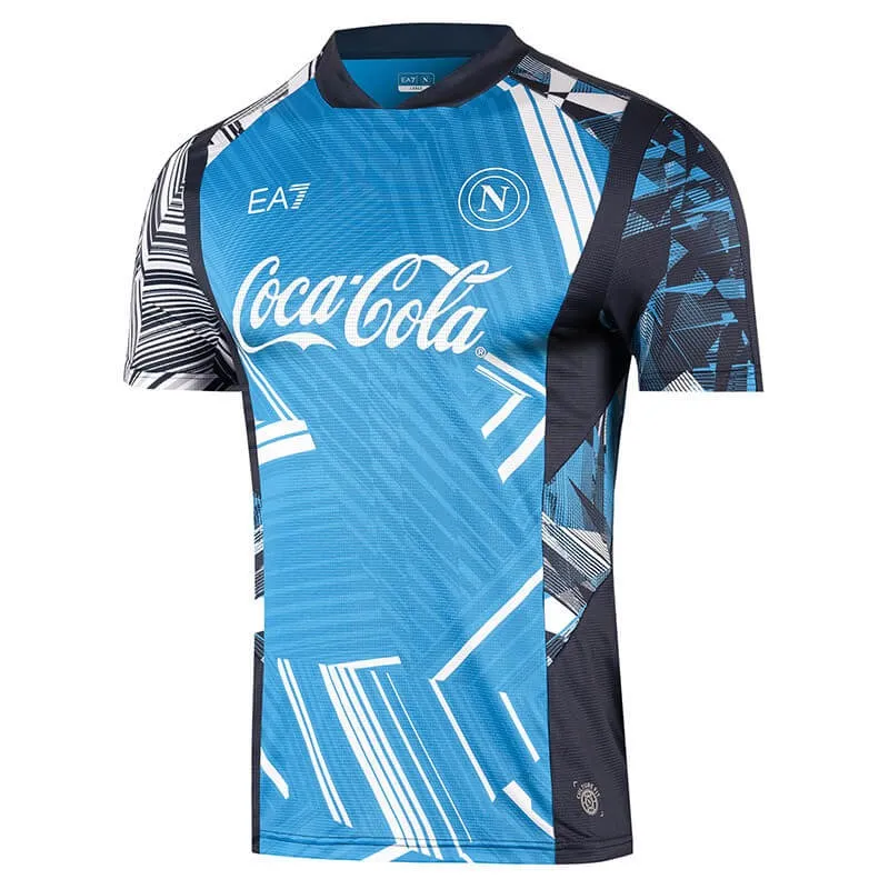 Napoli 2024/25 Vorspieltrainingstrikot - Blau