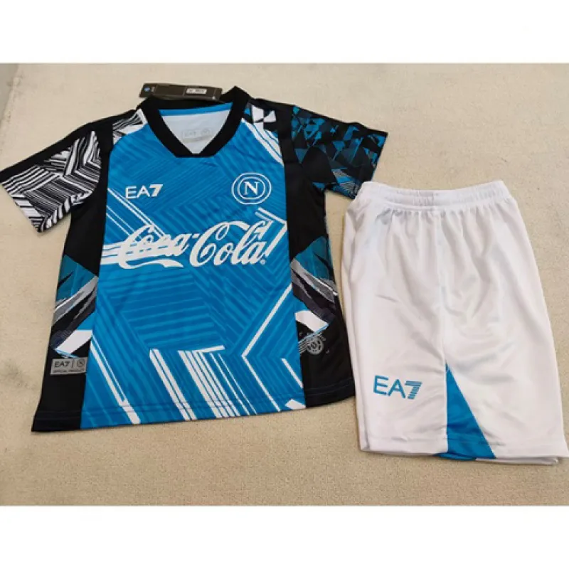 Napoli 2024/25 Dritte Kinder - Trikot - Blau