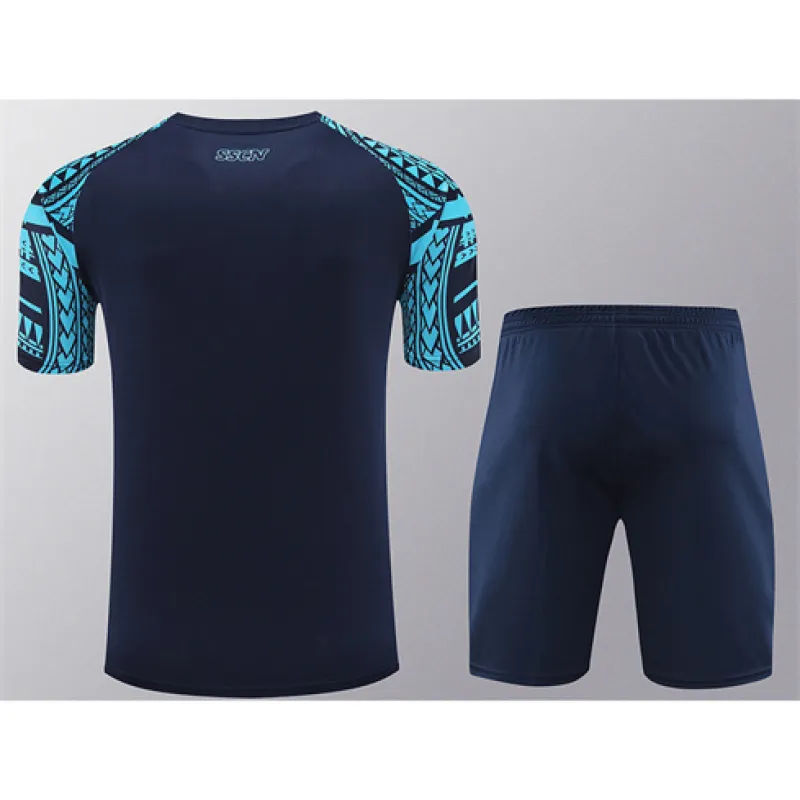 Napoli 2024/25 Training Shirt A + Shorts - Blue