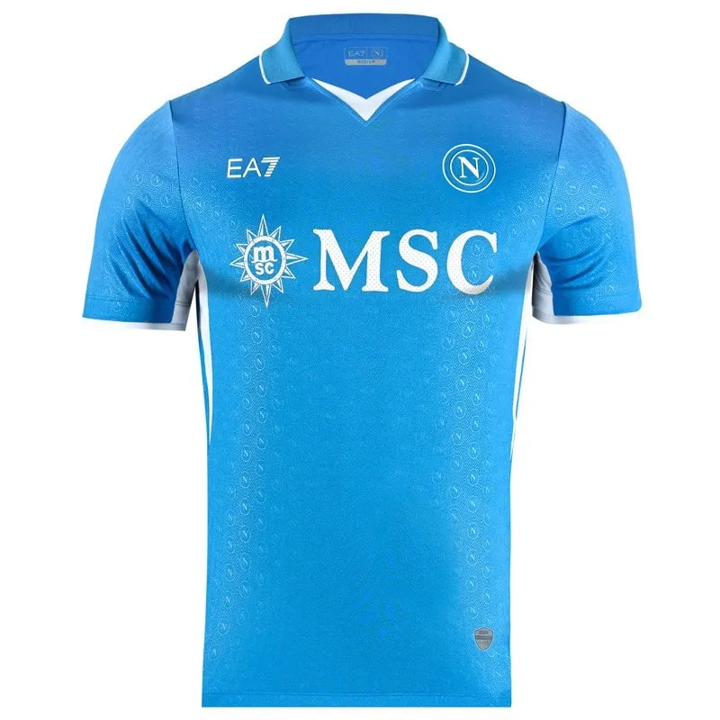 Cheddira's Napoli 2024/25 Heim-Jersey - Blau