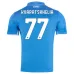 Kvaratskhelia's Napoli 2024/25 Heim-Jersey - Blau