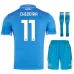Jeux de maillots pour enfants domicile de Napoli 2024/25 de Cheddira - Bleu