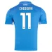 Jeux de maillots pour enfants domicile de Napoli 2024/25 de Cheddira - Bleu