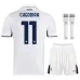 Juego de camisetas para niños de campo de fuera de Napoli 2024/25 de Cheddira - Blanca
