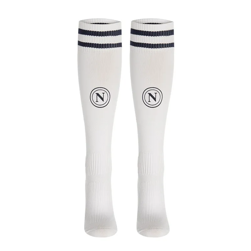 Kvaratskhelia's Napoli 2024/25 Away Kids' Jersey Set - White