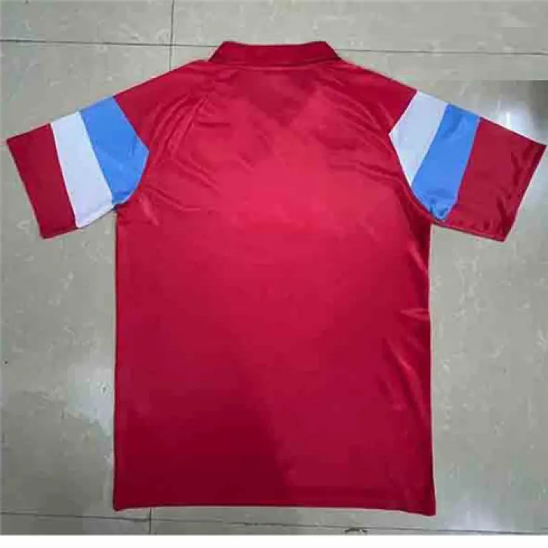 Maillot rétro d'extérieur de Naples 1990/91 - Rouge