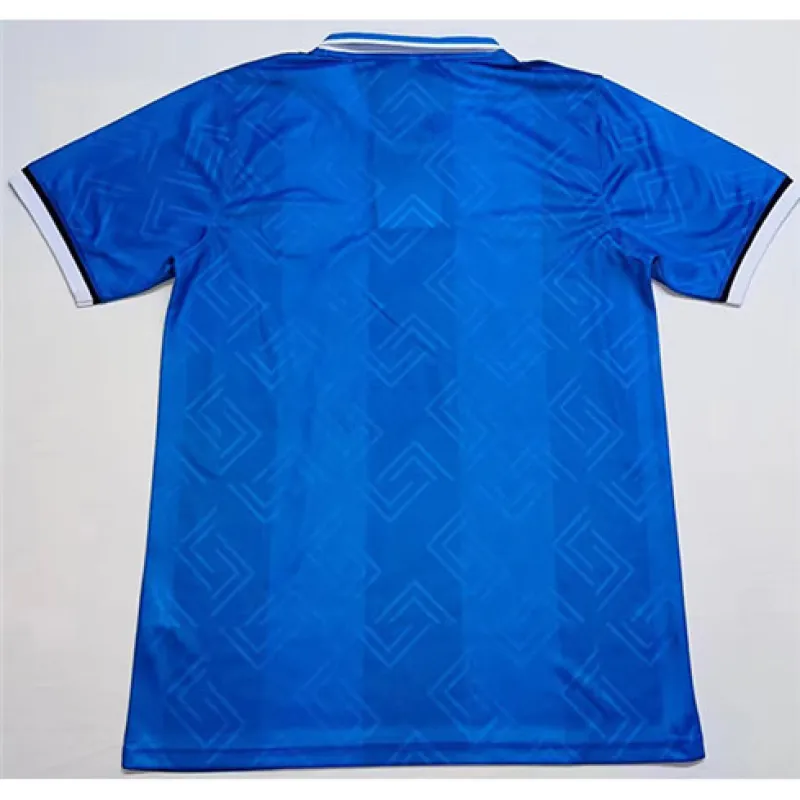 Maillot rétro domicile de Naples1993/94- Bleu