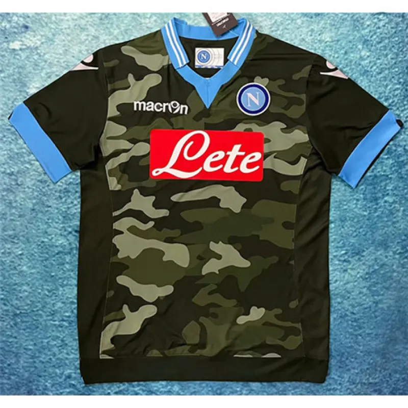 Maillot rétro d'extérieur de Naples 2013/14 - Vert
