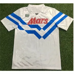 Napoli 1988/89 Away Retro Jersey - White