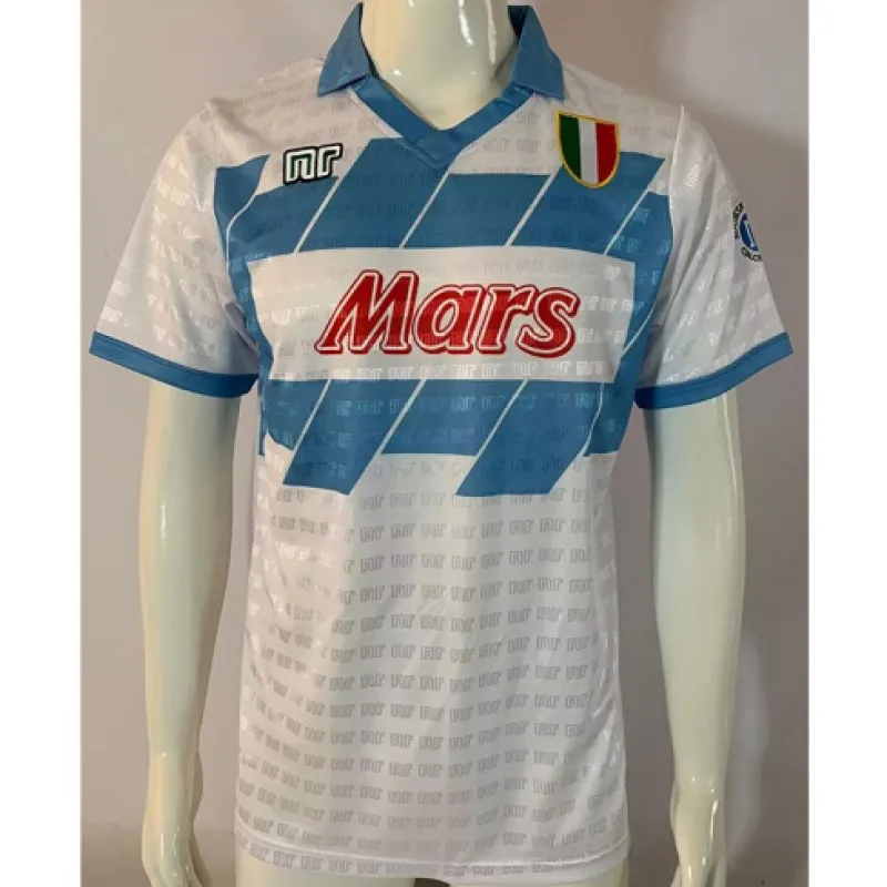 Napoli 1991 - 93 Away Retro Jersey - White