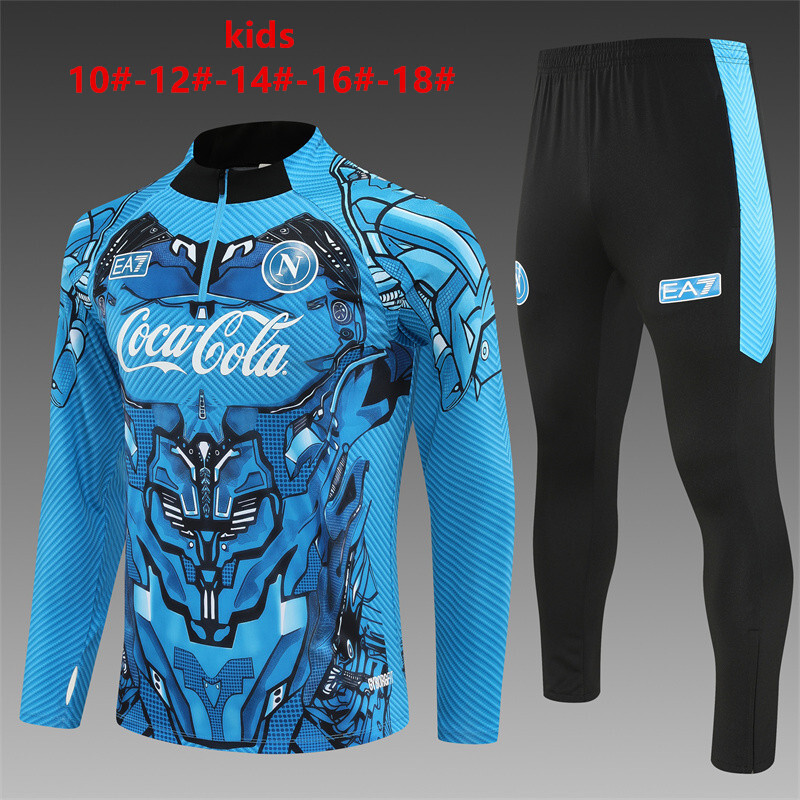 Napoli 2025/26 Kids Sports Set Blue