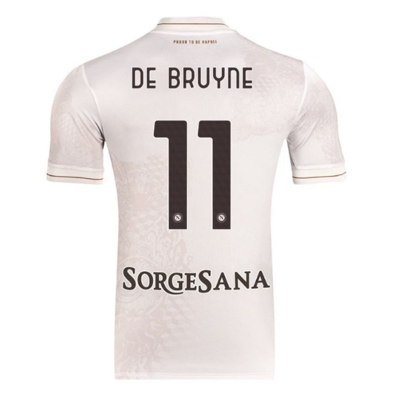Napoli DE BRUYNE 2025/26 Away Jersey - Beige