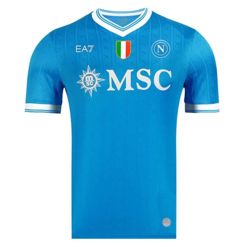 Napoli McTOMINAY 2025/26 Home Kids' Jersey Set - Blue