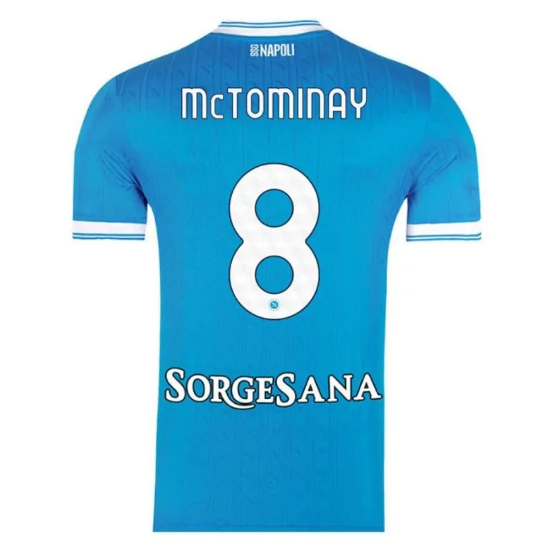 Napoli McTOMINAY 2025/26 Home Kids' Jersey Set - Blue