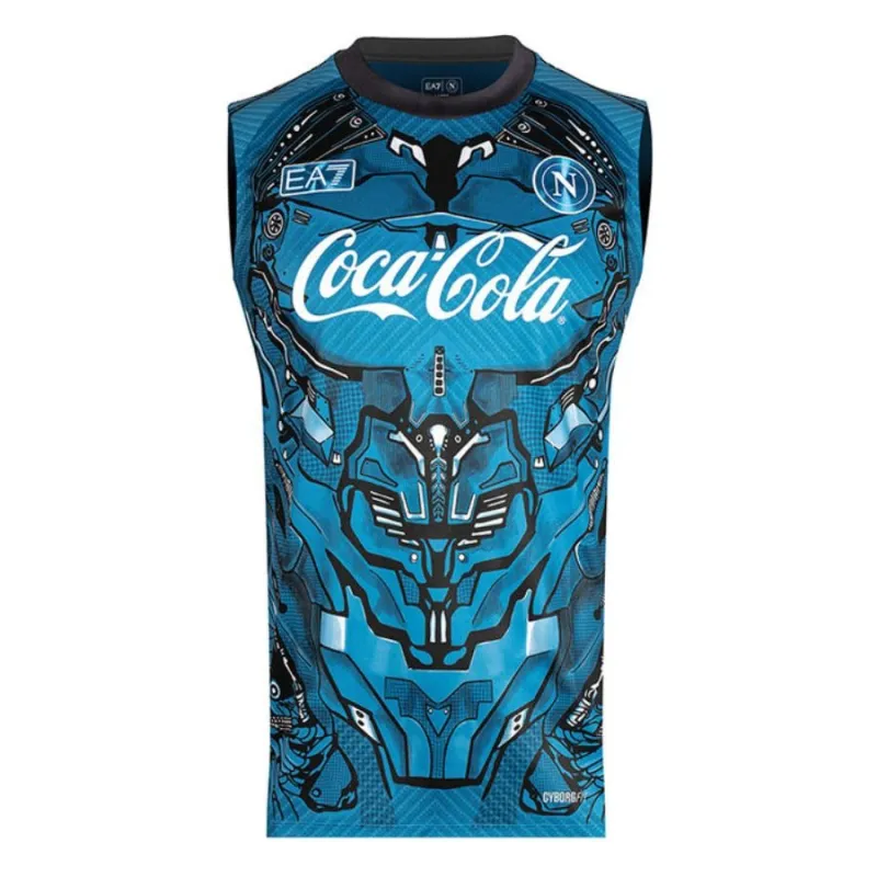 Maglia da Allenamento Senza Maniche Napoli 2025/26 - Blu