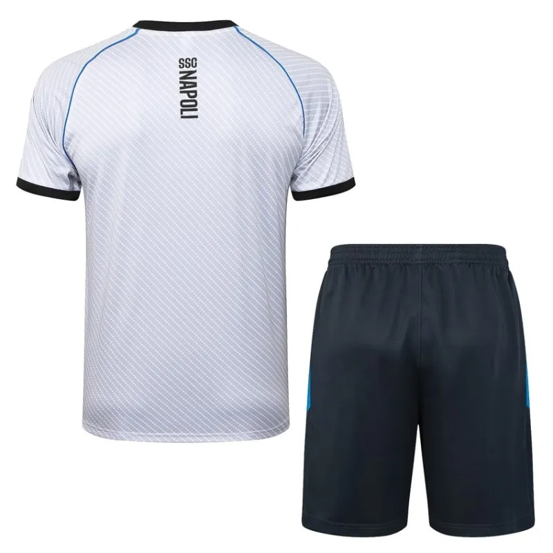 Napoli 2025/26 Training Jersey + Shorts - White