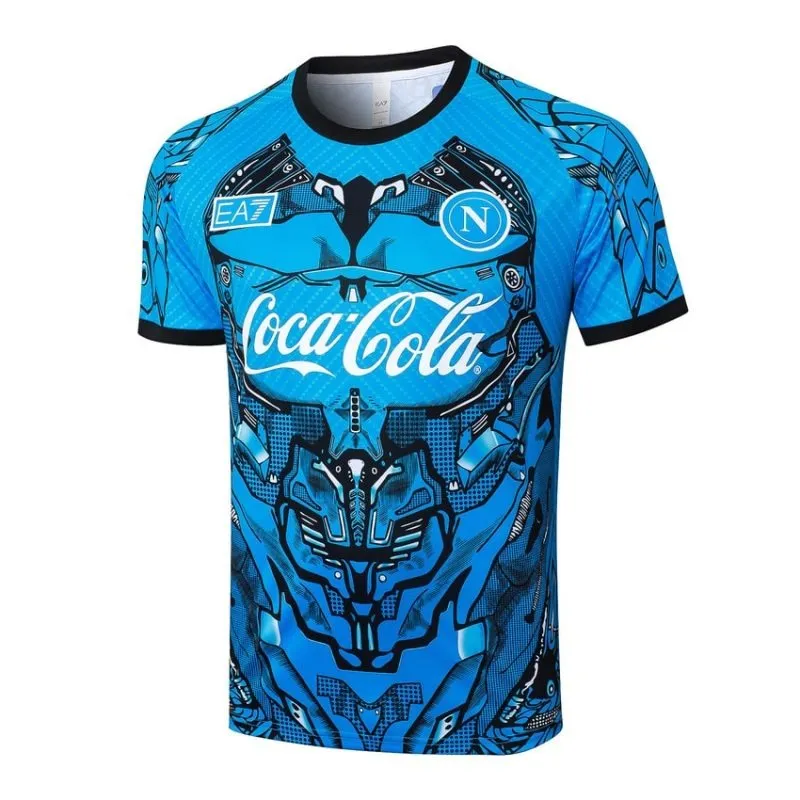 Napoli 2025/26 Maglia da allenamento + Pantaloncini - Blu