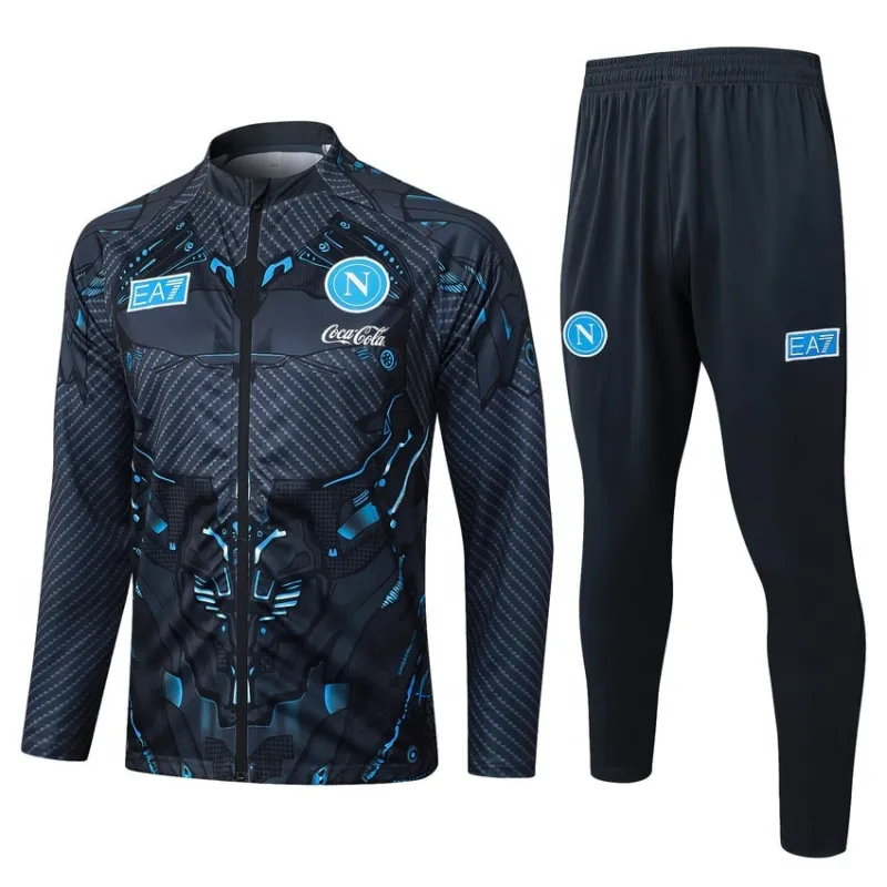 Napoli 2025/26 Giacca sportiva - Nera