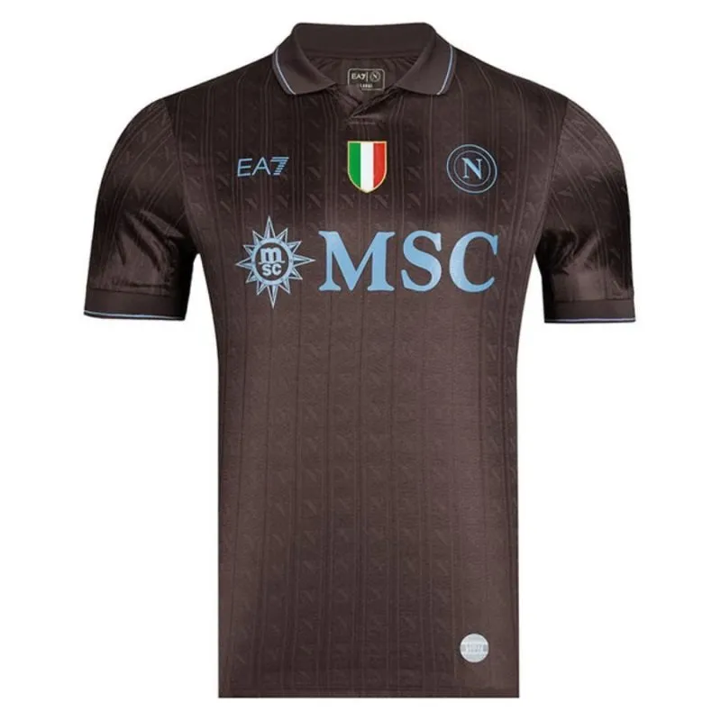 Napoli DE BRUYNE 2025/26 Third Kids Kit - Black