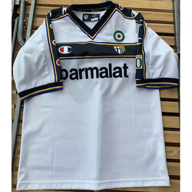 Maglia retro di casa di Parma 2001/02 - Bianca