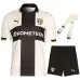 Parma 2025/26 Home Kids Kit Jersey - White/Black