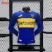 Maglia di casa a maniche lunghe per giocatori di Boca Juniors 2024/25 - Blu