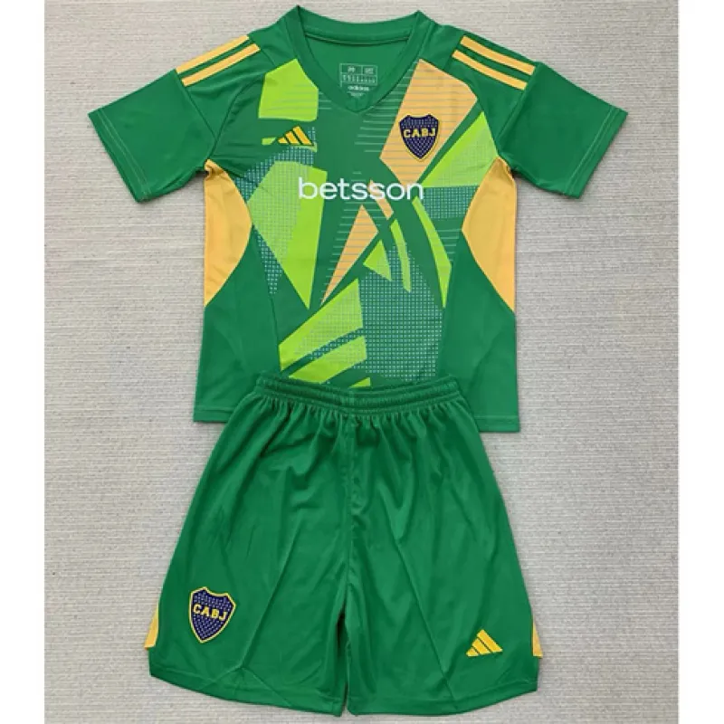 Camiseta infantil de arquero de Boca Juniors 2024/25 - Verde